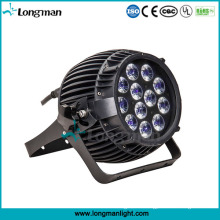 Extérieur 12PCS * 14W Rgbaw-UV 6-in-1 LED Décoration de jardin Éclairage